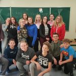 Chłopcy z 8b świętowali