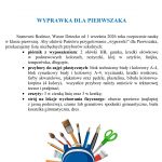 WYPRAWKA DLA PIERWSZAKA🖍🎨📒📚🖌✂🎒